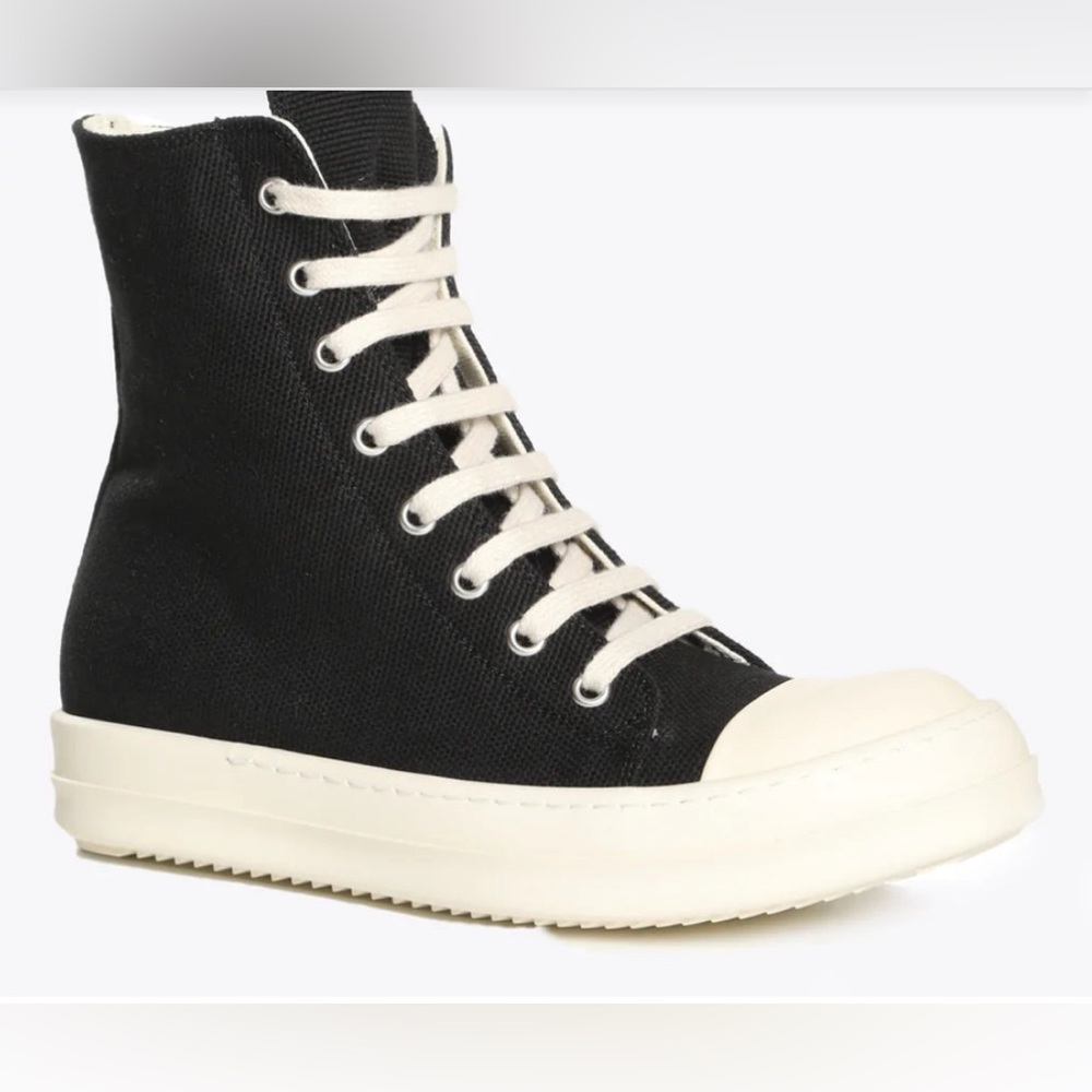RICK OWENS - DRKSHDW || High-Top Sneakers. Sz. EU/41 - US-M 8/8.5 - W 10/10.5
